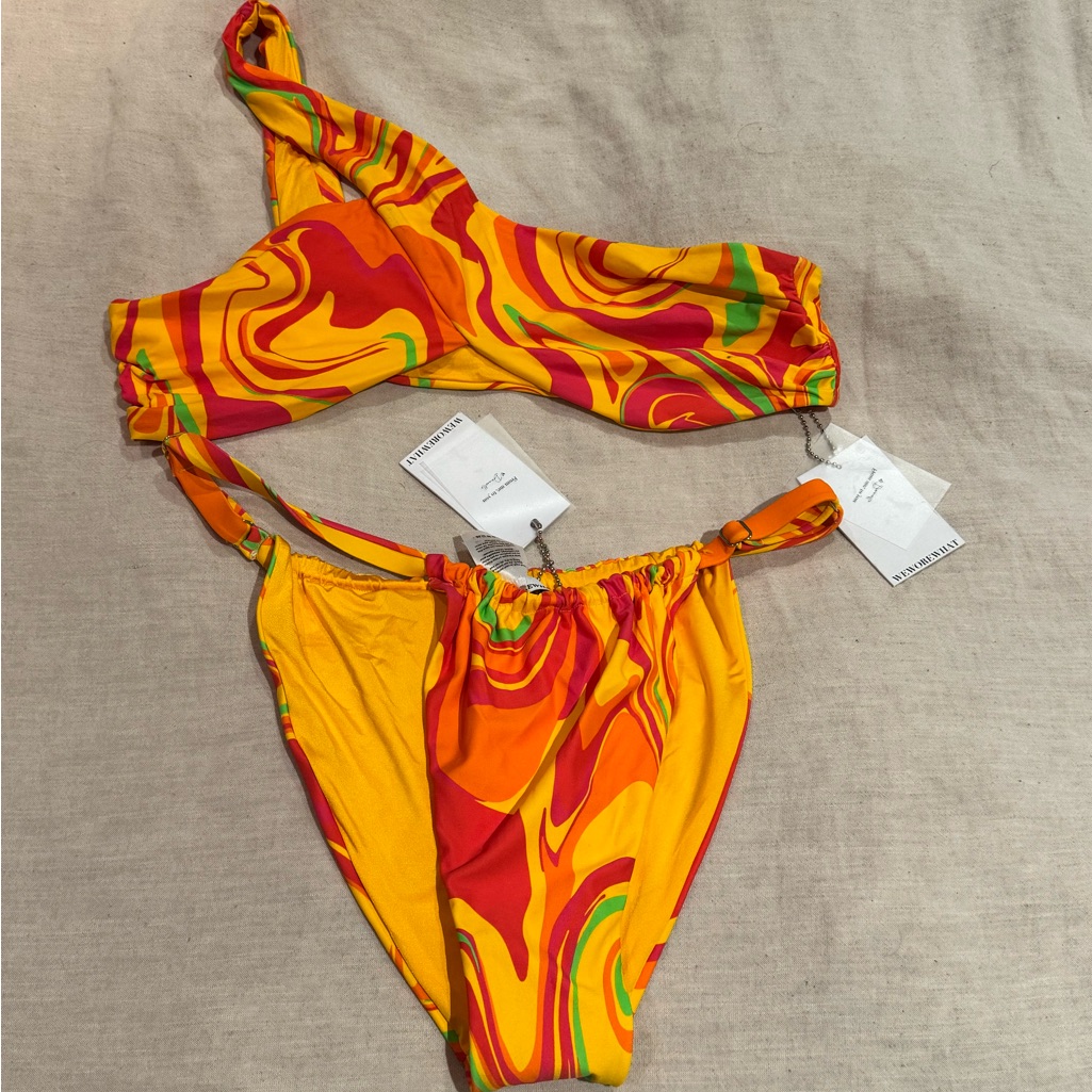 Weworewhat Colorful Bikini